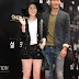 الممثلة شيم يون كيونغ والممثل لي Jinuku في عرض الفيلم Snow Country train"  
