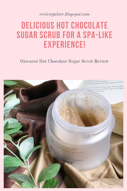 Giovanni Hot Chocolate Sugar Scrub Review For Pinterest