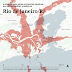 Projeção mostra inundação do Rio Grande do Sul sobre outros Estados do Brasil. Os mapas apresentam um comparativo do território afetado. Confira!