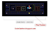 Google Pacman I'm Feeling Lucky