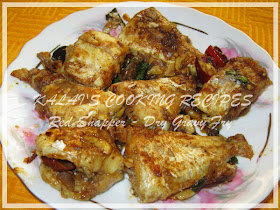 Red Snapper / Sankara - Dry Gravy Fish Fry