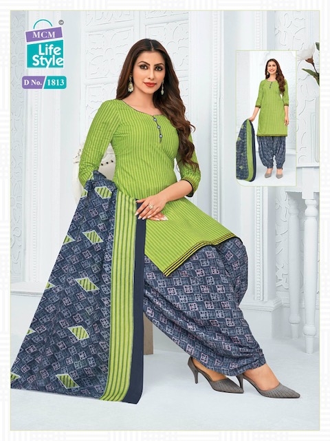 Priya Vol 18 Mcm Lifestyle Cotton Dress Material Manufacturer Wholesaler