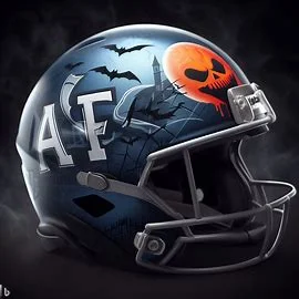 Air Force Falcons Halloween Concept Helmets