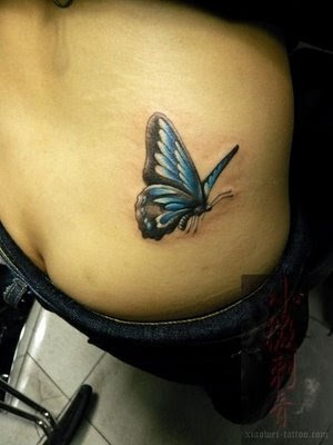 butterfly ankle tattoos. Tattoos – Butterfly: