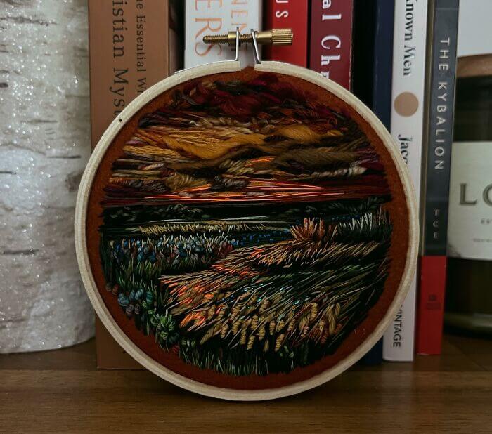 01-Sunset-view-Draw-Embroidery-Jessa-Spencer-www-designstack-co