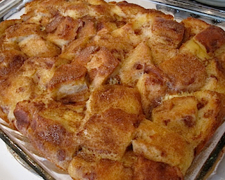 This overnight refrigerator french toast bake is very easy to put together if you are in a hurry and makes a great holiday or weekend breakfast meal.