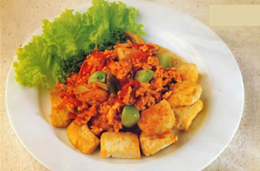 Tumis Tahu Bumbu Merah