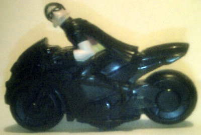 Side of Robin on motorcyle from McDonald's Young Justice Happy Meal