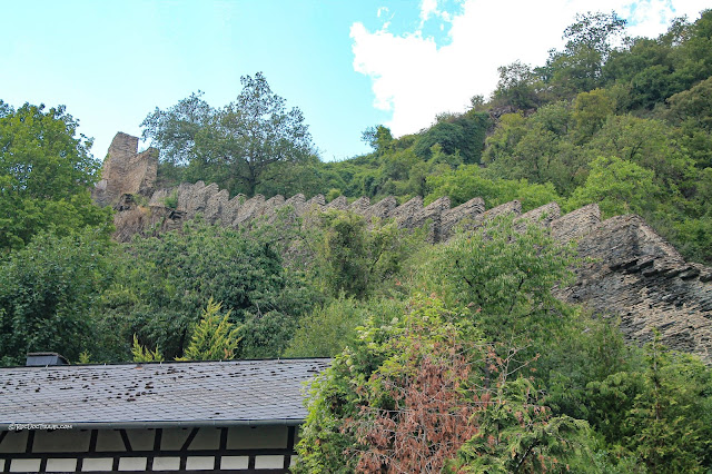 Middle Rhine River Germany geology cruise trip Bacharach castles history Remagen UNESCO world heritage area copyright RocDocTravel.com