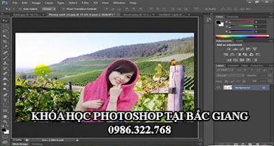Học photoshop tại Bắc Giang