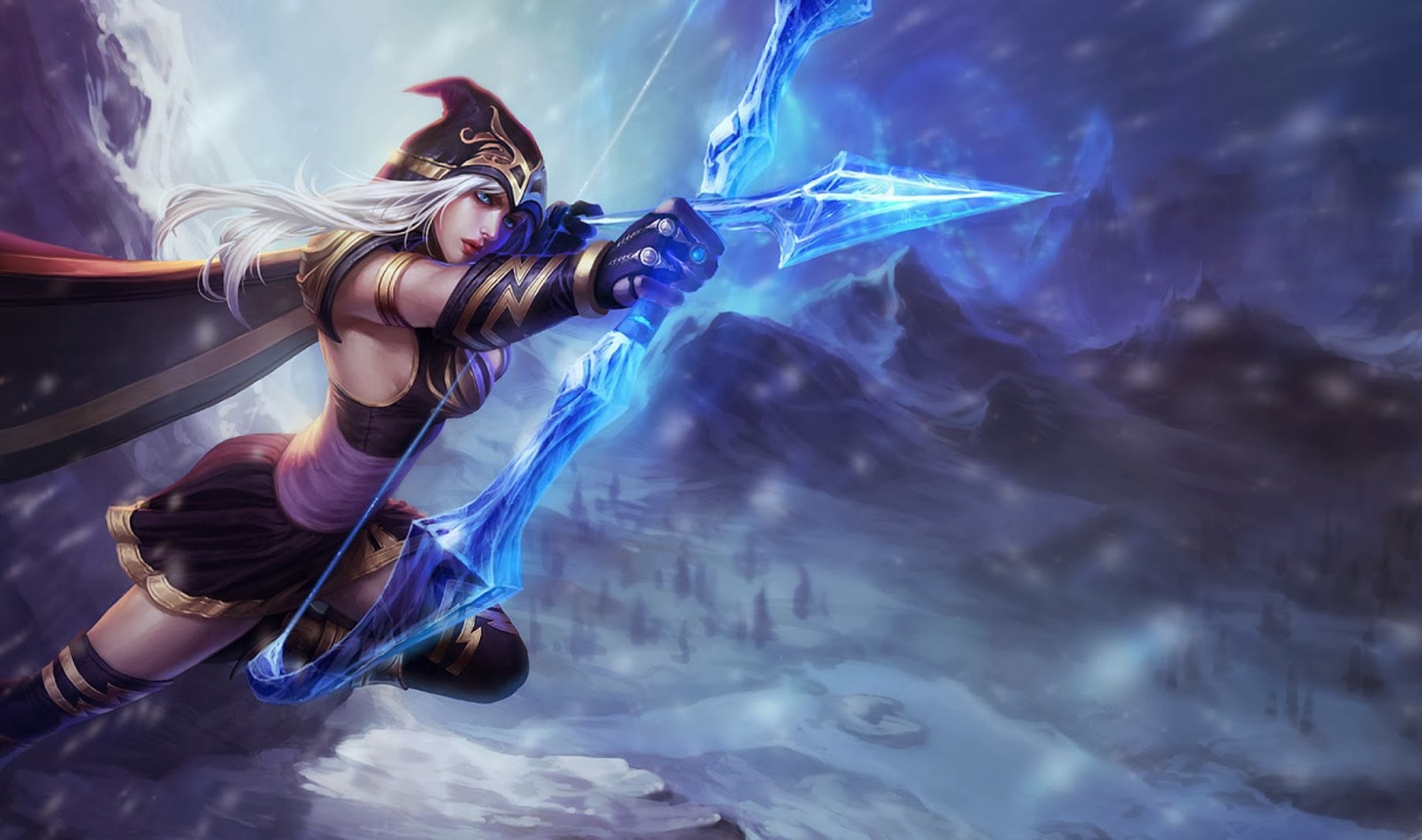 Ashe League of Legends Wallpaper-full-HD