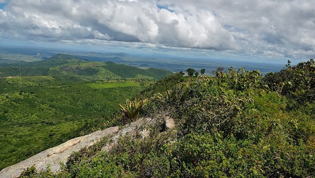 A DEPRESSÃO SERTANEJA VISTA DE CIMA DA SERRA GRANDE DE BOM CONSELHO