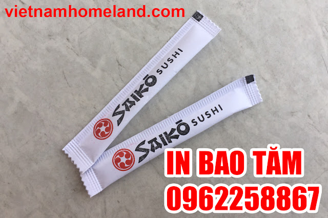 Nhà sản xuất bao tăm in logo thương hiệu riêng, chất lượng đảm bảo