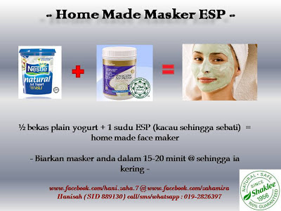 Masker dengan ESP Shaklee