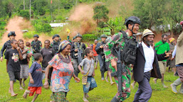  Aparat Gabungan TNI Pulihkan Keamanan di Distrik Homeyo