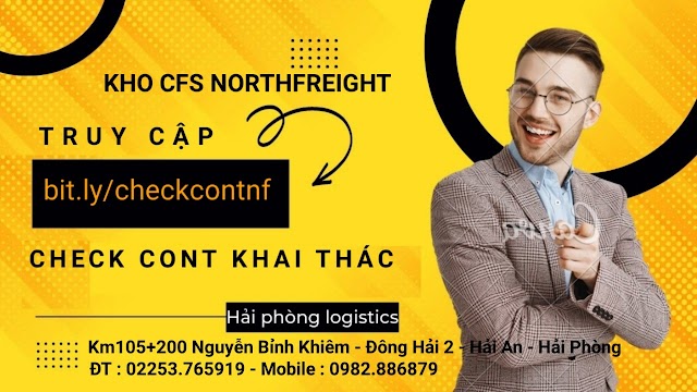 Update khai thác container chung chủ kho NorthFreight.