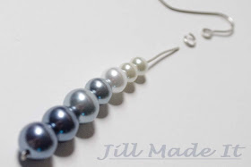 Fast, Easy, and Elegant Ombre Earrings Tutorial--Thread the Beads