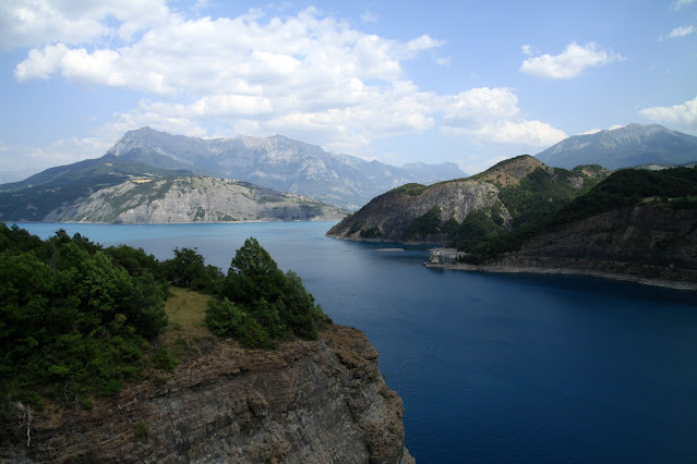 vue générale du lac