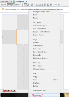 netbeans, java, swing, form biodata, tutorial, belajar netbeans