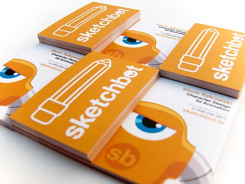 Sketchbot Business Cards