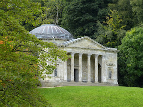 The newly restored Pantheon at Stourhead