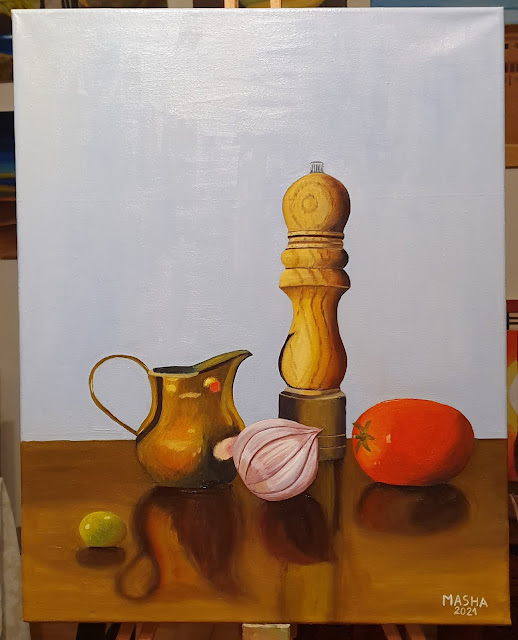 Peinture sur toile Masha Une nature morte