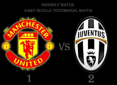 Gary Neville Testimonial Match Manchester United Juventus