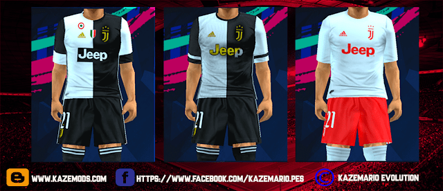 Juventus Leaked Kits 201920 Home Away For Pes Psp