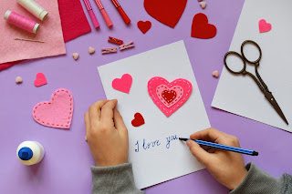 DIY Pop Up Cards – Fabric Heart Card