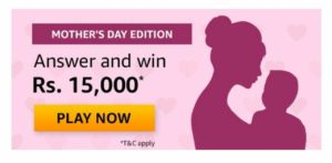 Amazon Mothers Day Quiz Answers