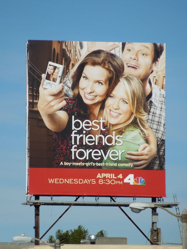 Best Friends Forever NBC billboard