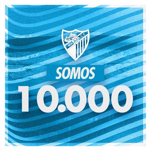 El Málaga alcanza los 10.000 abonados