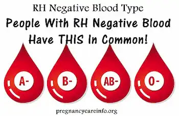 RH Negative Blood Type and Pregnancy