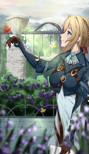 Wallpaper HD Anime Violet Evergarden for Android and Iphone