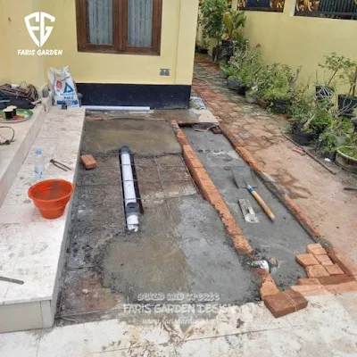 Jasa Tukang Kolam Koi Minimalis Jombang | Jasa Pembuatan Kolam Ikan Koi Minimalis di Jombang