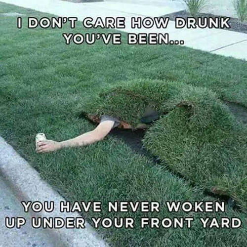 Now that's drunk