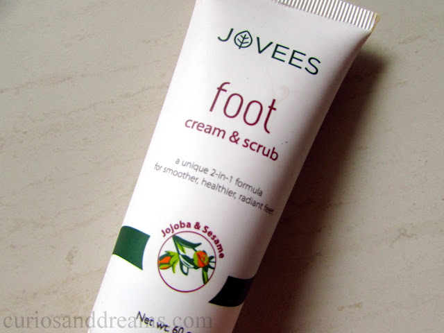 Jovees Foot Cream & Scrub review