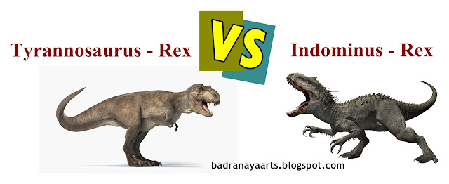 Inominus rex vs tyrannosaurus rex
