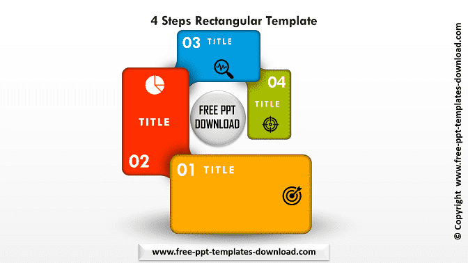 4 Steps Rectangular Template Download