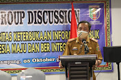 Kominfotik Lampung Buka FGD Komisi Informasi Lampung tentang UU KIP
