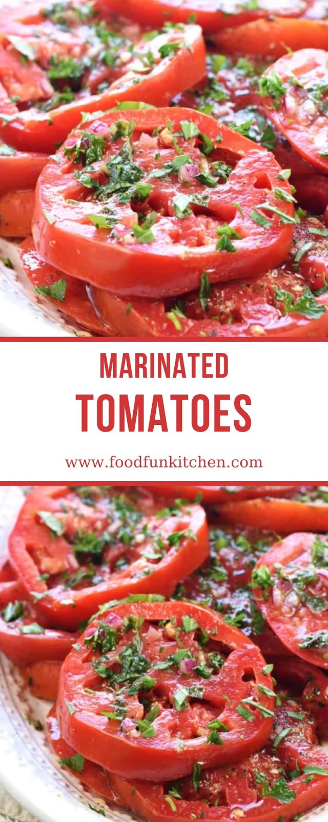 MARINATED TOMATOES