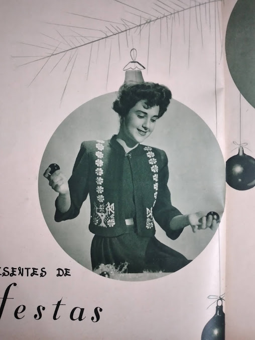 Brasil: Bolero natalino. Revista Tricô e Crochê, dez/1952