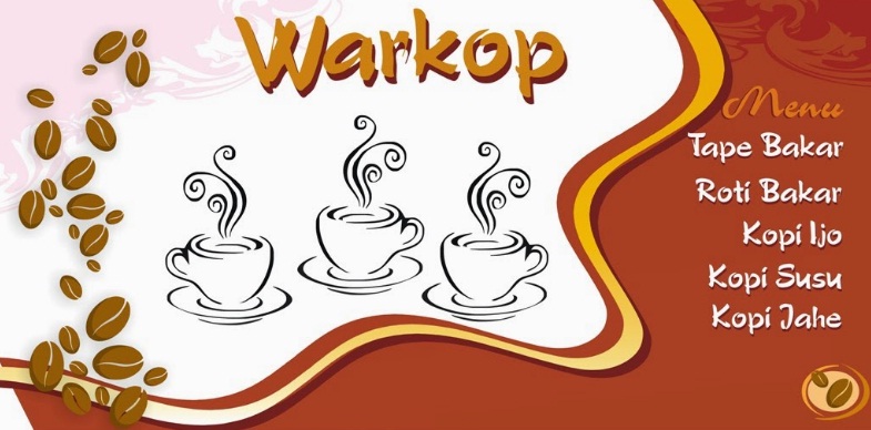 10 Contoh Desain Spanduk Warung Kopi Free WiFi - Arif 