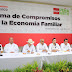 FIRMA LUPITA  10 COMPROMISOS POR LA ECONOMIA FAMILIAR