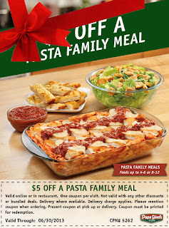 Free Printable Papa Gino's Coupons