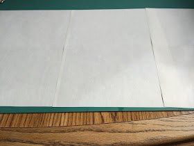 Paper on cutting mat