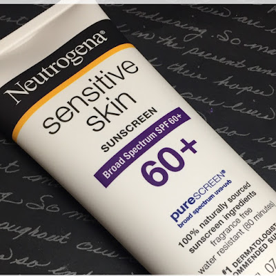 Review of the Neutrogena Sensitive Skin Sunscreen Mineral-based sunblock