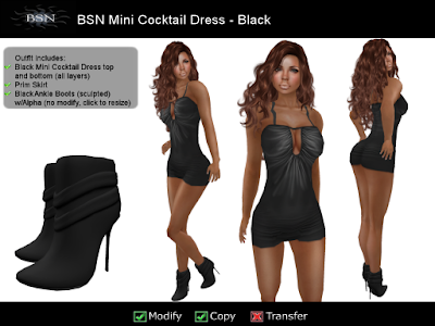 BSN Mini Cocktail Dress