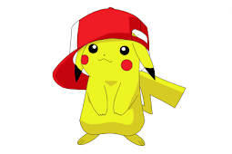 Wallpaper Pikachu wearing Ash's hat