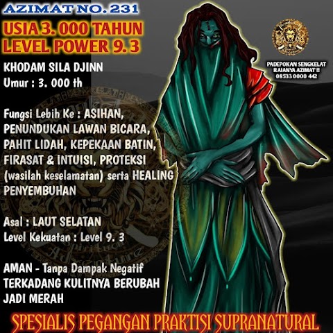 KHODAM WANITA PUN TIDAK KALAH DENGAN KHODAM LAKI-LAKI